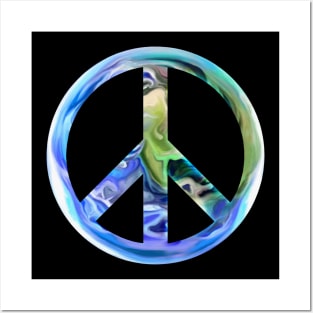Harmony World Earth Peace Sign Posters and Art
